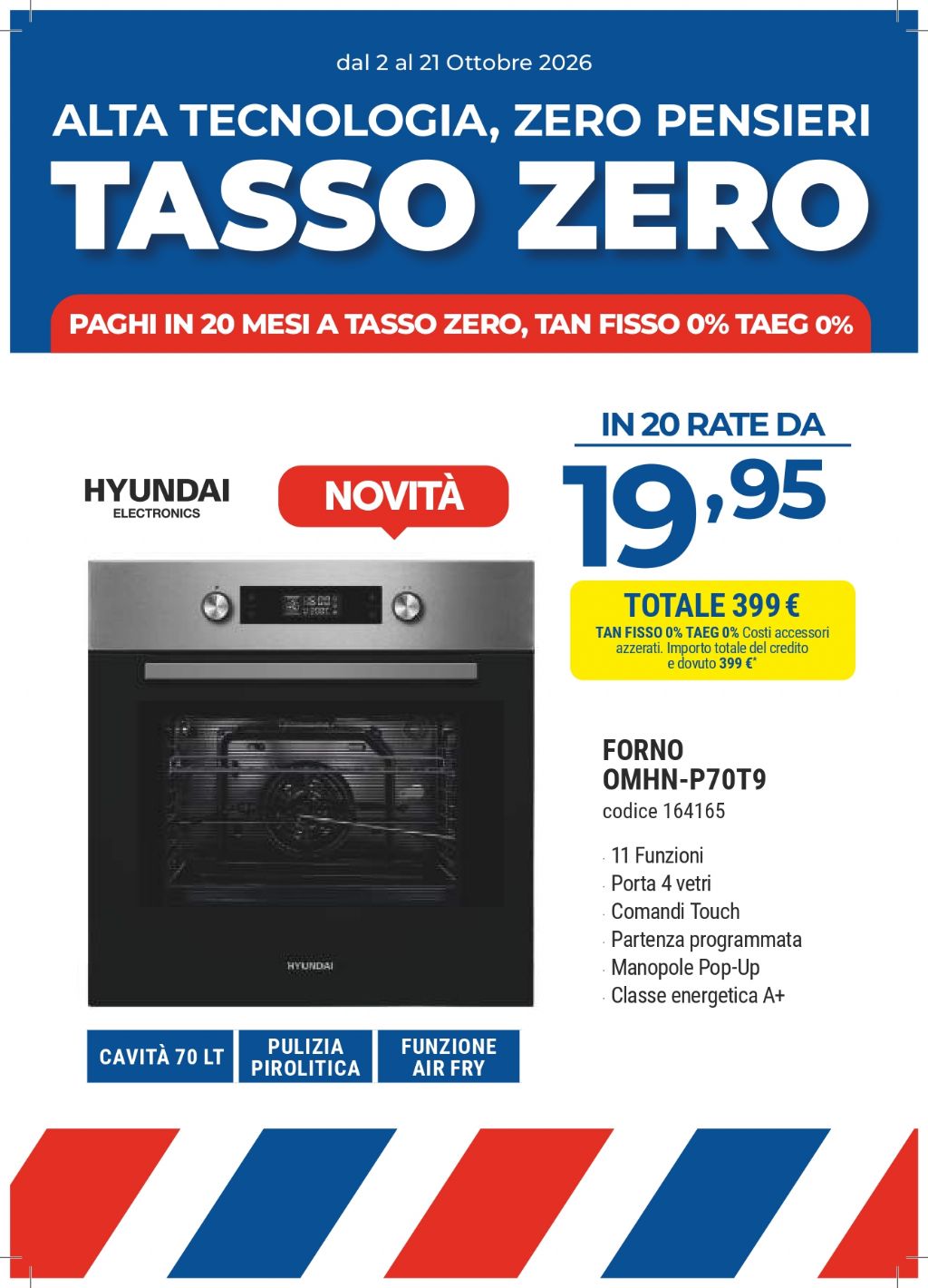 FORNO HYUNDAI OMHN-P70T9